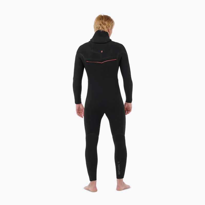 Pianka do pływania męska Rip Curl Flashbomb Fusion 5/3mm Zip Free black 2