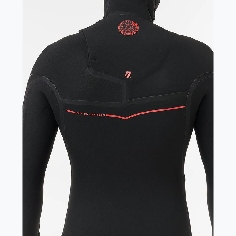 Pianka do pływania męska Rip Curl Flashbomb Fusion 5/3mm Zip Free black 5