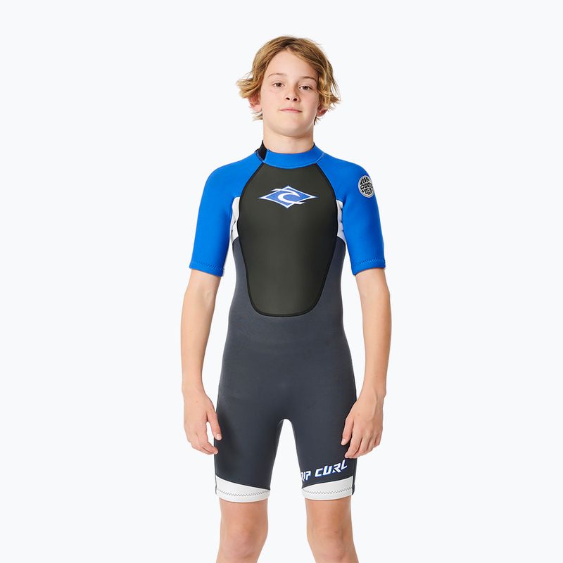 Pianka dziecięca Rip Curl Omega 2 mm Back Zip Springsuit blue 8