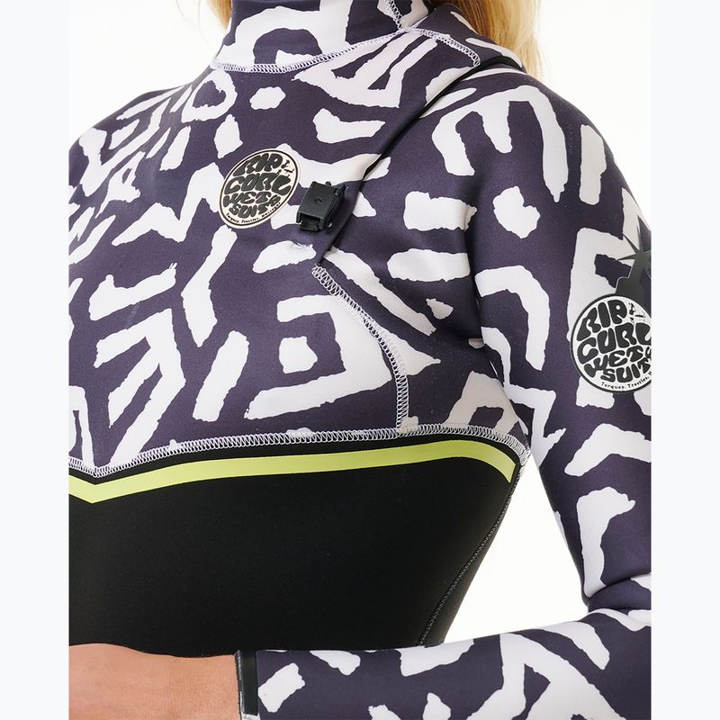 Pianka do pływania damska Rip Curl E-Bomb 4/3 mm Zip Free Sublimed black/ lime 6