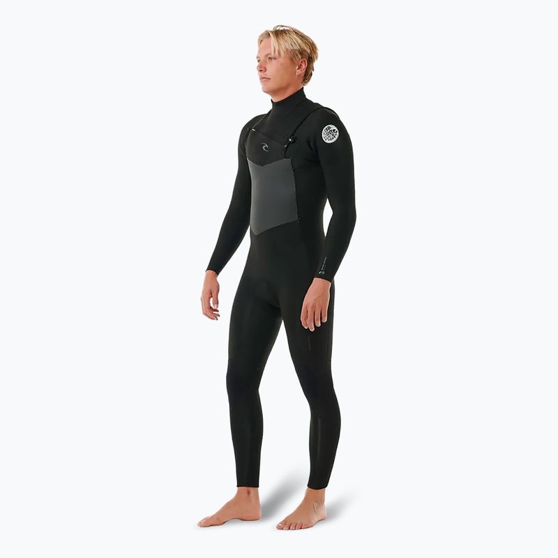 Pianka do pływania męska Rip Curl Dawn Patrol 5/3 mm Chest Zip dark navy 3