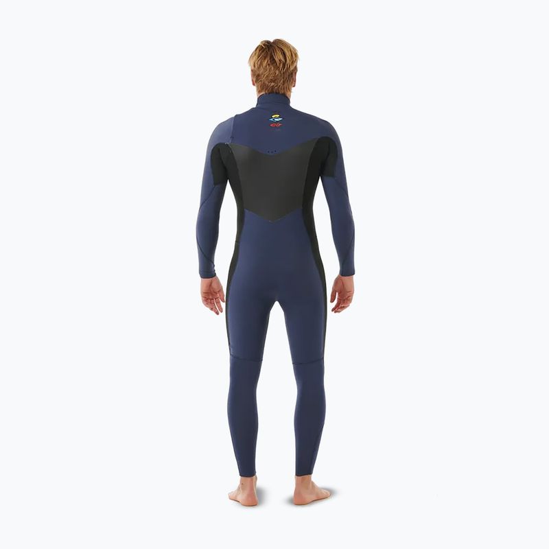 Pianka do pływania męska Rip Curl Dawn Patrol 5/3 mm Chest Zip dark navy 2