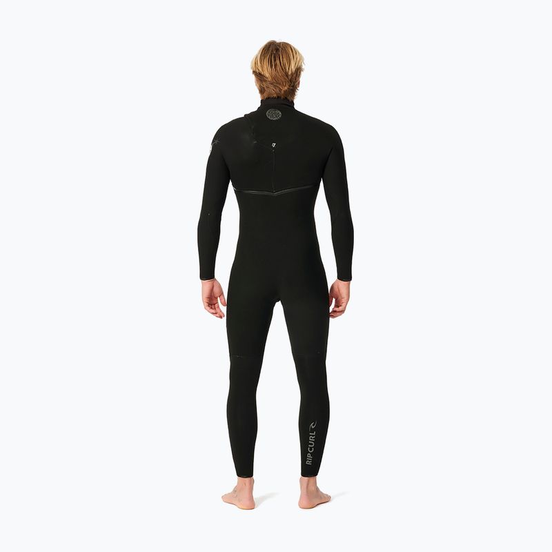 Pianka do pływania męska Rip Curl Dawn Patrol 4/3 mm Chest Zip black 2