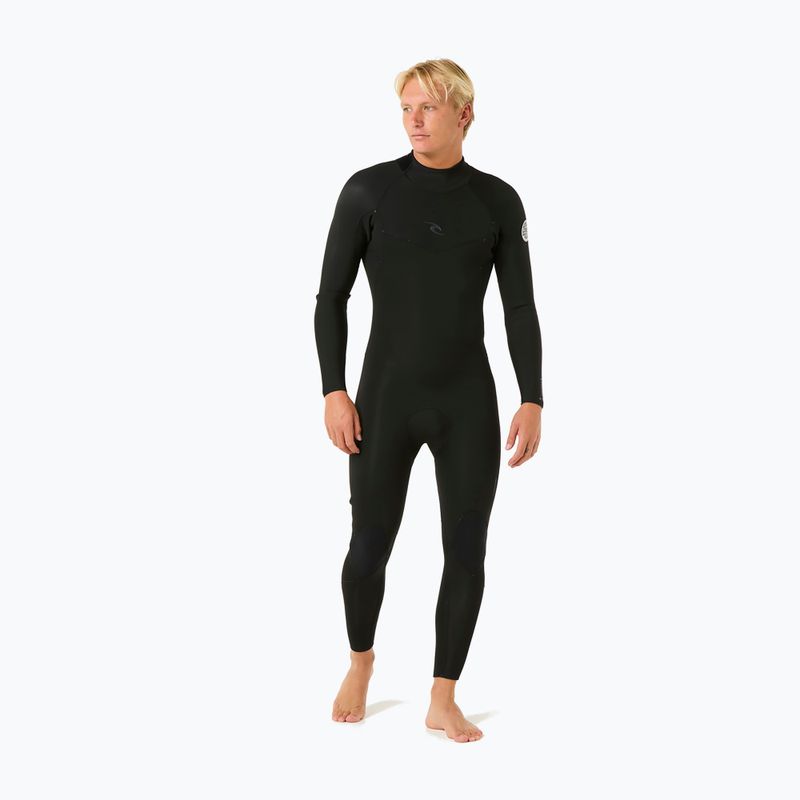 Pianka do pływania męska Rip Curl Dawn Patrol 4/3mm Back Zip black 4