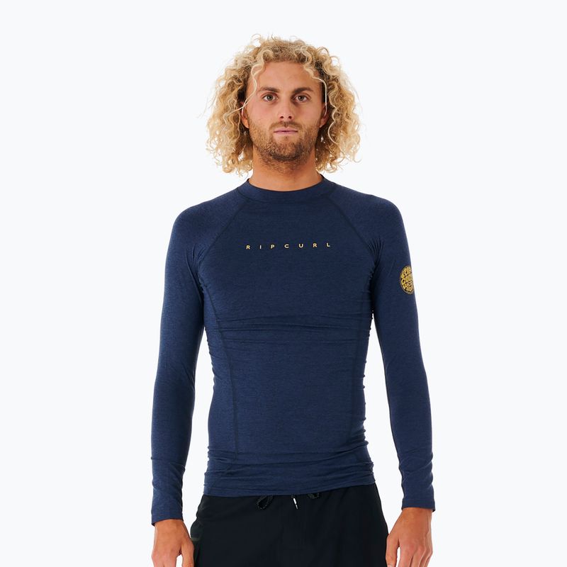 Longsleeve do pływania męski Rip Curl Dawn Patrol Perf navy marle