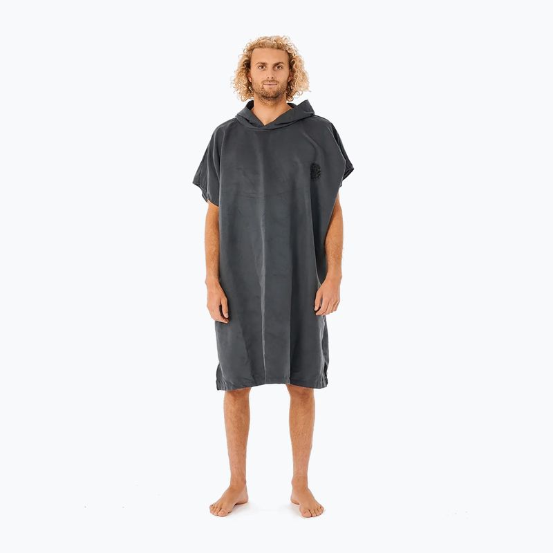 Ponczo męskie Rip Curl Surf Series Packable Hooded Towel black