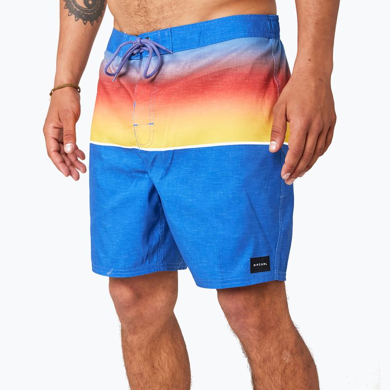 Szorty kąpielowe męskie Rip Curl Allover Semi Elastic retro blue 2