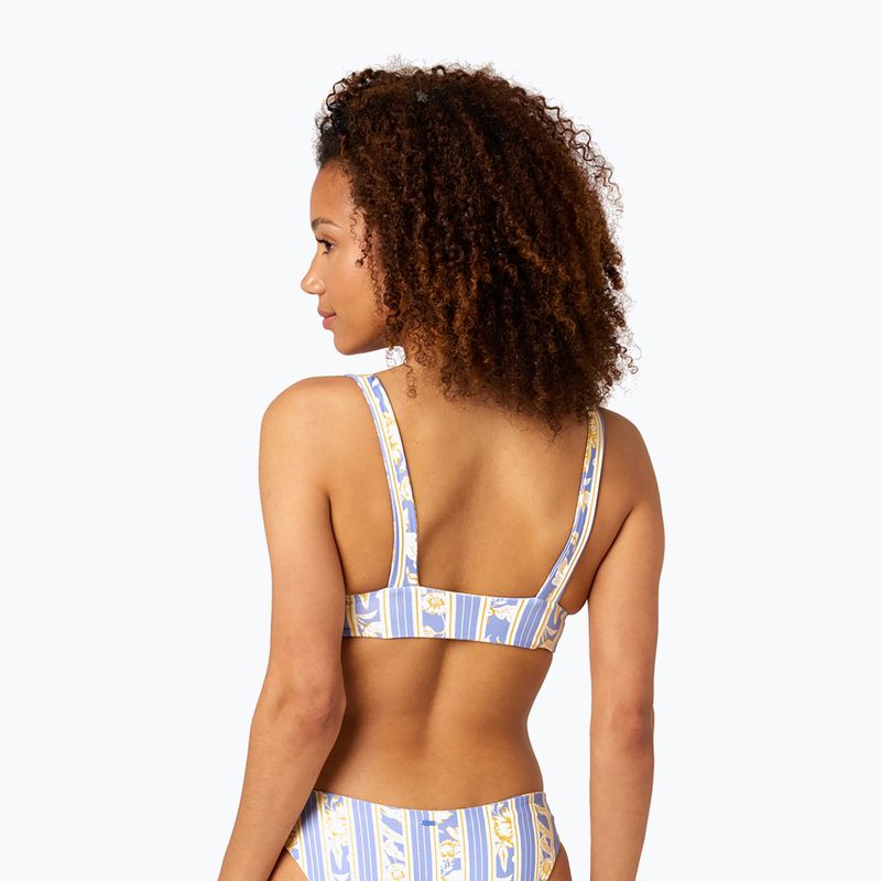 Góra od stroju kąpielowego Rip Curl Ocean Together Halter Revo blue 4