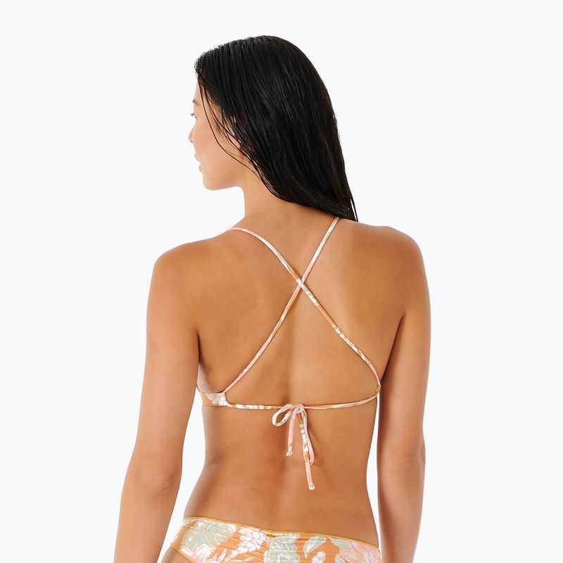 Góra od stroju kąpielowego Rip Curl Always Summer X Back Tri gold 2