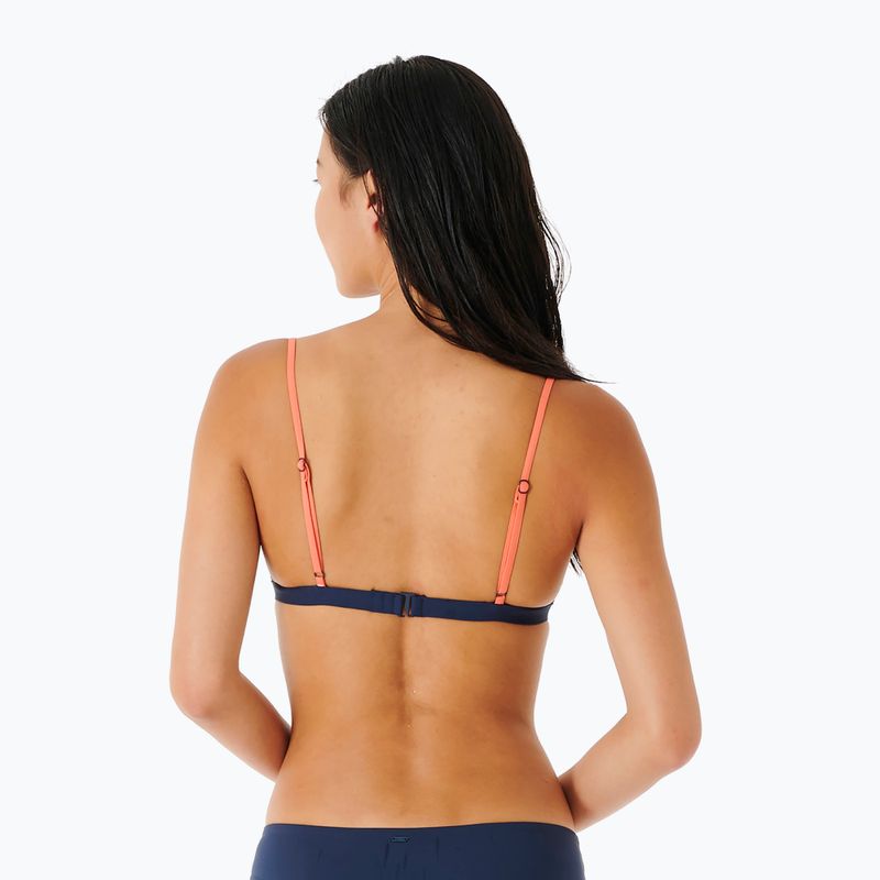 Góra od stroju kąpielowego Rip Curl Day Break Multi Fixed Tri navy 5