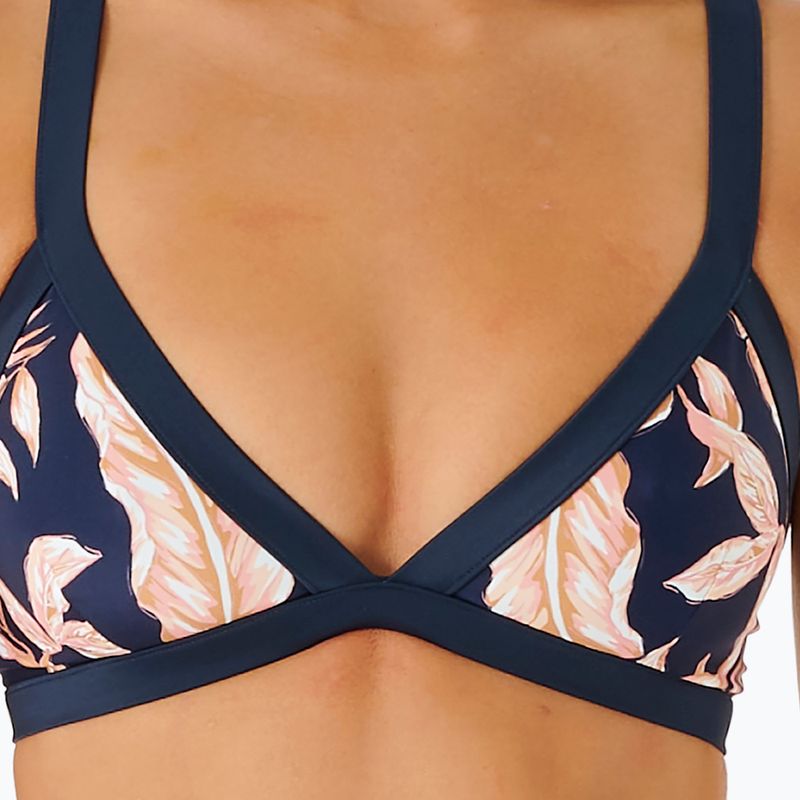 Góra od stroju kąpielowego Rip Curl Mirage Colour Block Tri navy 6
