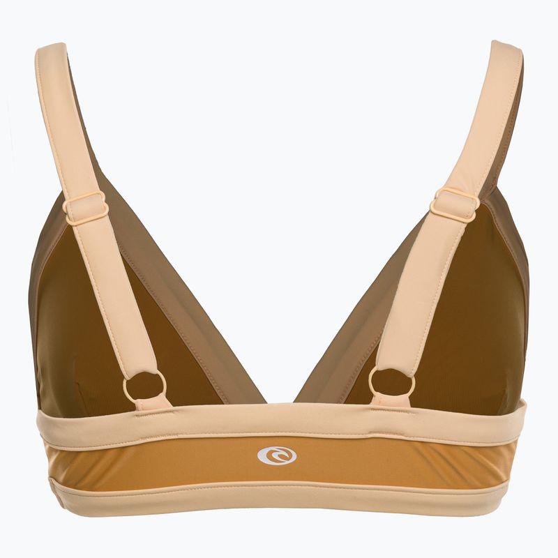 Góra od stroju kąpielowego Rip Curl Mirage Colour Block Tri gold 2