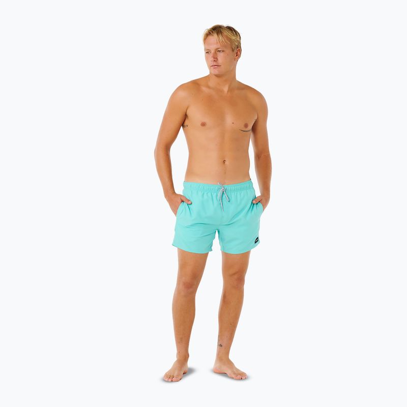 Szorty kąpielowe męskie Rip Curl Offset Volley aqua 2