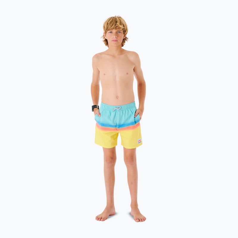 Szorty kąpielowe dziecięce Rip Curl Surf Revival Volley aqua 2