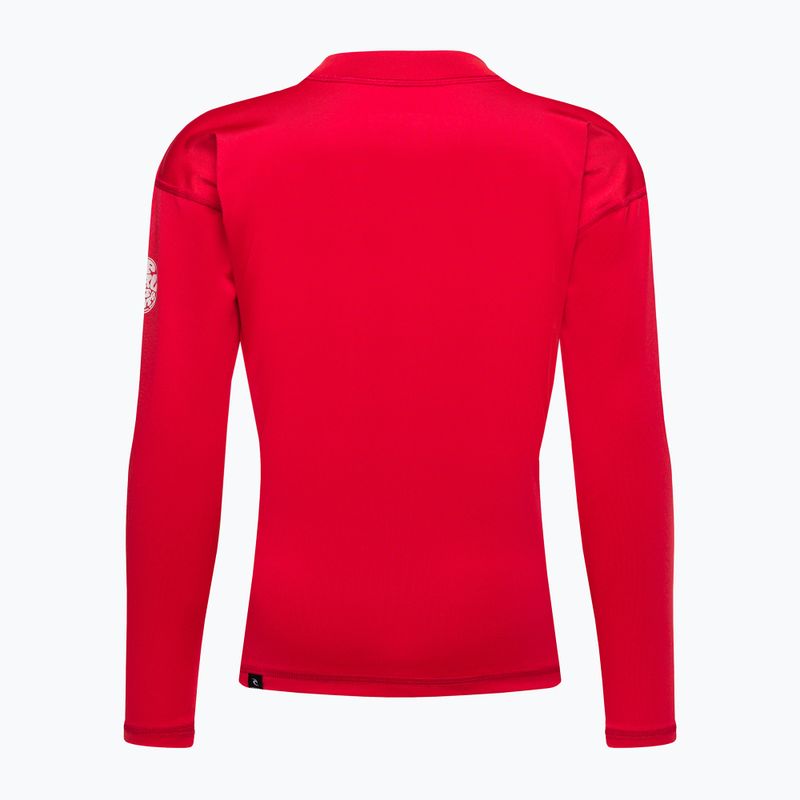 Longsleeve do pływania dziecięcy Rip Curl Corps Rash Vest red 2