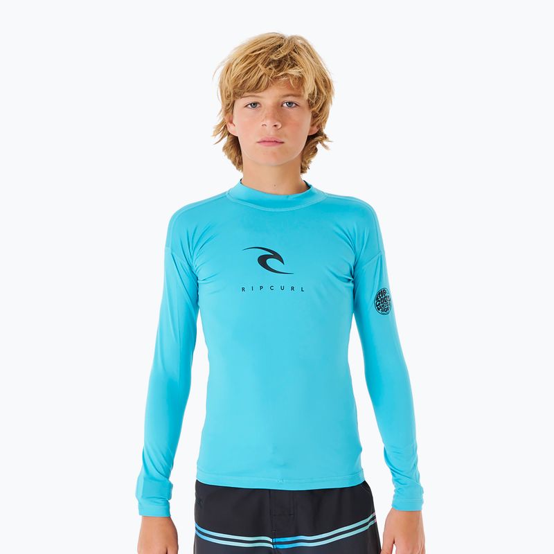 Longsleeve do pływania dziecięcy Rip Curl Corps Rash Vest blue