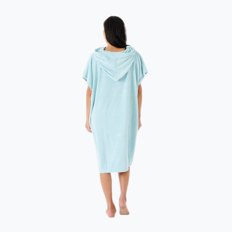 Ponczo damskie Rip Curl Script aqua 2
