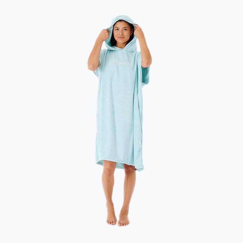 Ponczo damskie Rip Curl Script aqua 3