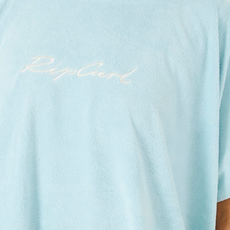 Ponczo damskie Rip Curl Script aqua 4