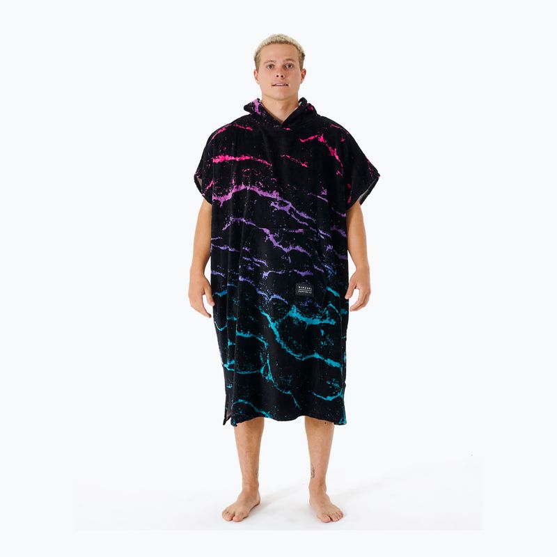 Ponczo męskie Rip Curl Combo Print black/blue