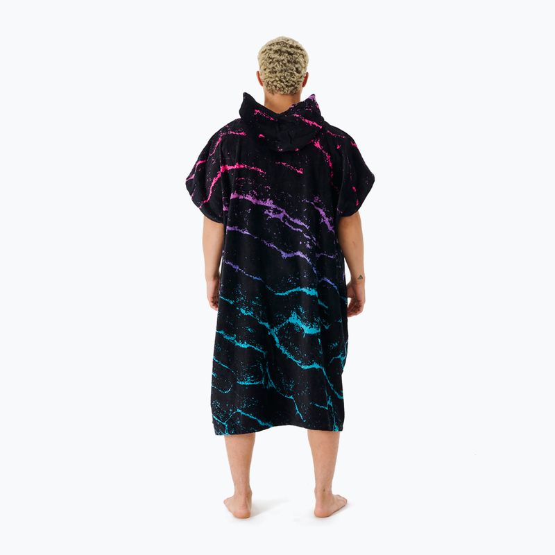 Ponczo męskie Rip Curl Combo Print black/blue 2