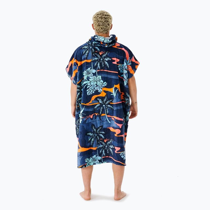 Ponczo męskie Rip Curl Combo Print navy/orange 2