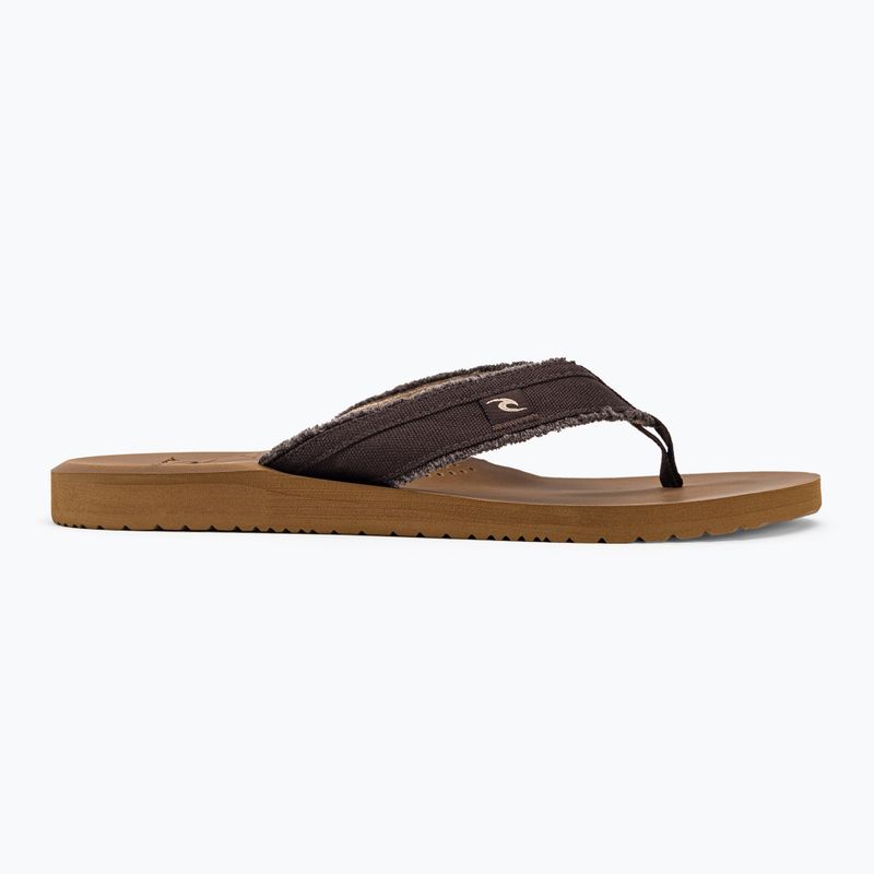 Japonki męskie Rip Curl Reactor Open Toe brown/tan 2