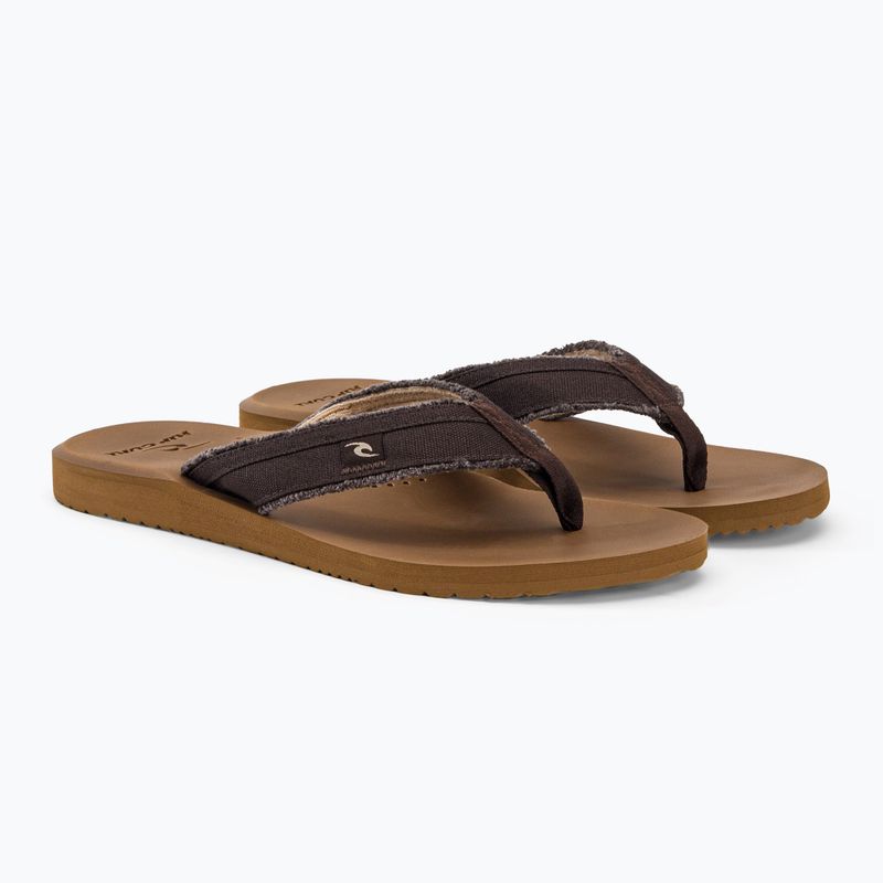 Japonki męskie Rip Curl Reactor Open Toe brown/tan 4