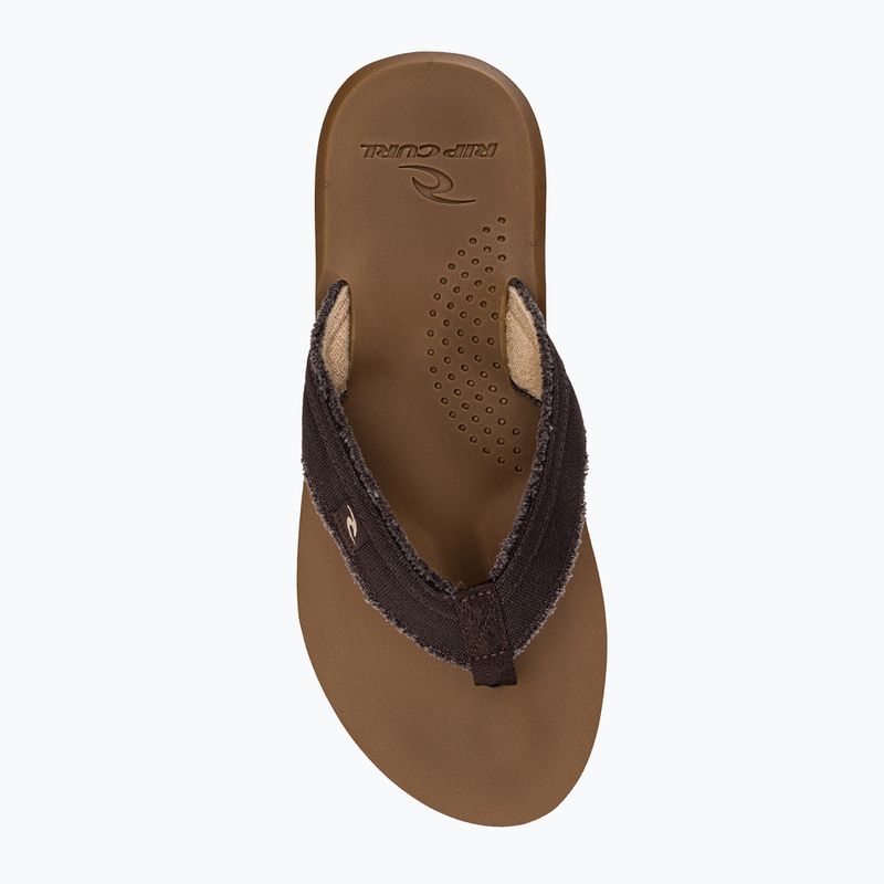 Japonki męskie Rip Curl Reactor Open Toe brown/tan 6