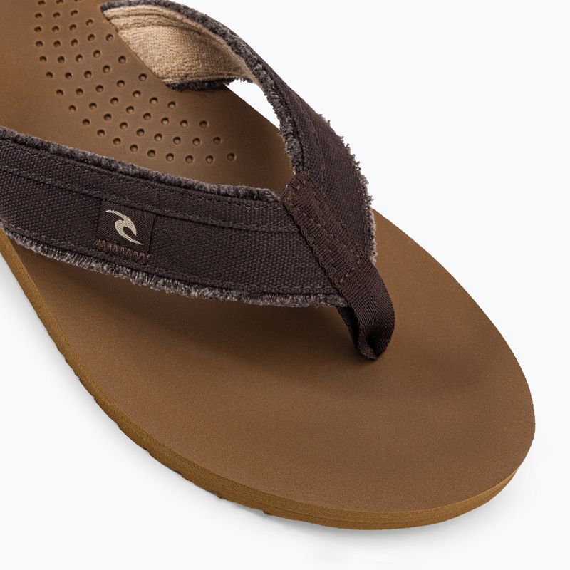 Japonki męskie Rip Curl Reactor Open Toe brown/tan 7