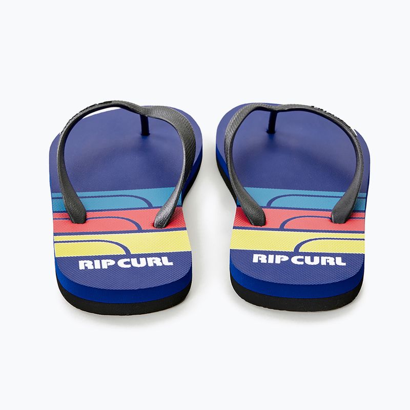 Japonki męskie Rip Curl Surf Revival Logo Open Toe black/blue 10