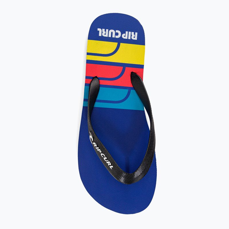 Japonki męskie Rip Curl Surf Revival Logo Open Toe black/blue 6