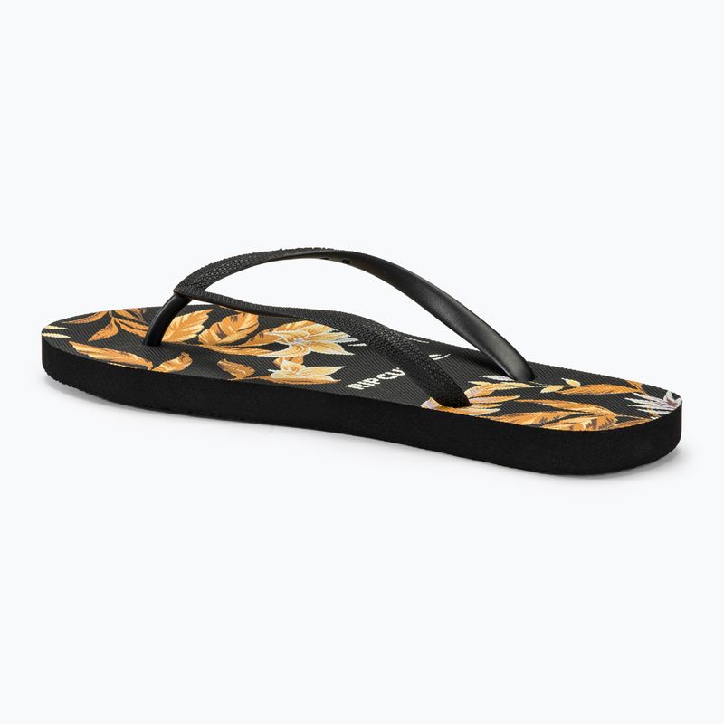 Japonki damskie Rip Curl La Isla Bloom Open Toe black 3