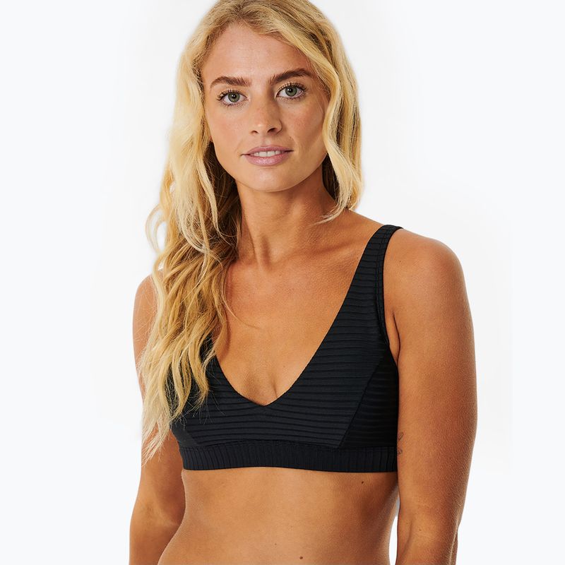 Góra od stroju kąpielowego Rip Curl Premium Surf D-Dd Deep V black 4