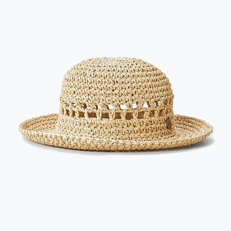 Kapelusz damski Rip Curl Essentials Crochet Bucket natural 3