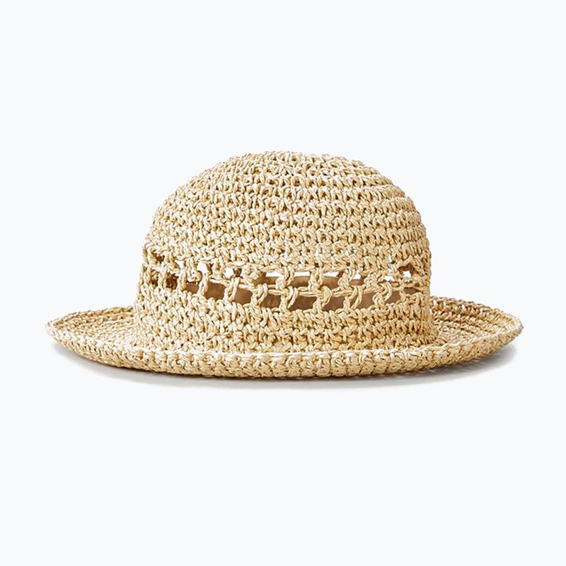 Kapelusz damski Rip Curl Essentials Crochet Bucket natural 4