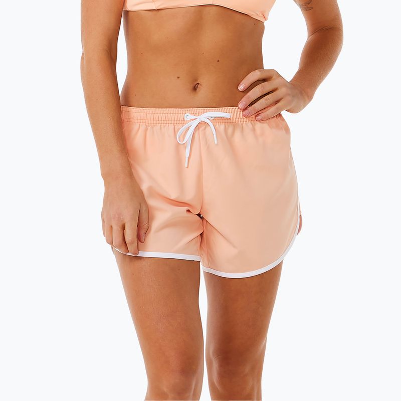 Szorty kąpielowe damskie Rip Curl Out All Day 5" bright peach