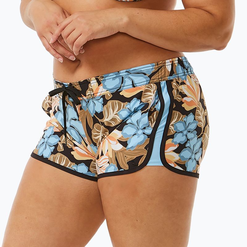 Szorty kąpielowe damskie Rip Curl Follow The Sun 3" dusty blue 3