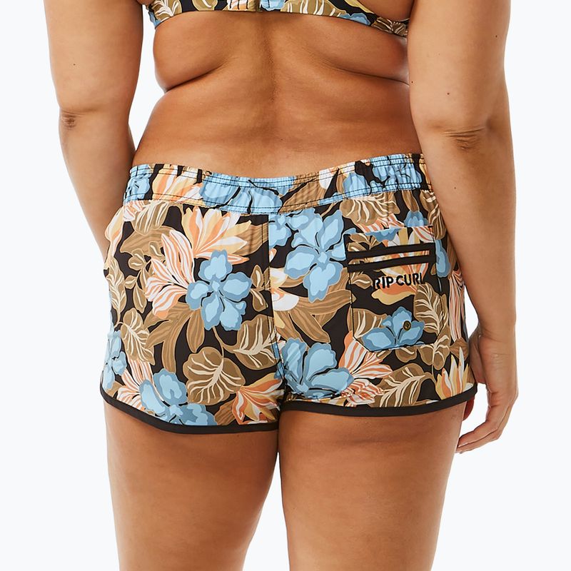 Szorty kąpielowe damskie Rip Curl Follow The Sun 3" dusty blue 4