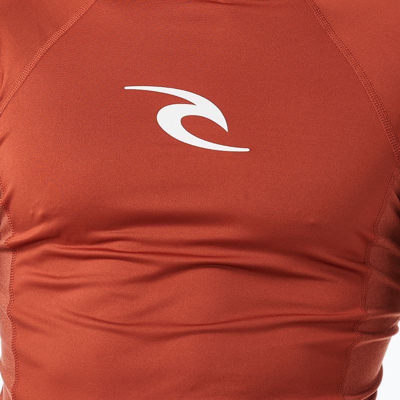 Koszulka do pływania męska Rip Curl Waves UPF Performance red 6