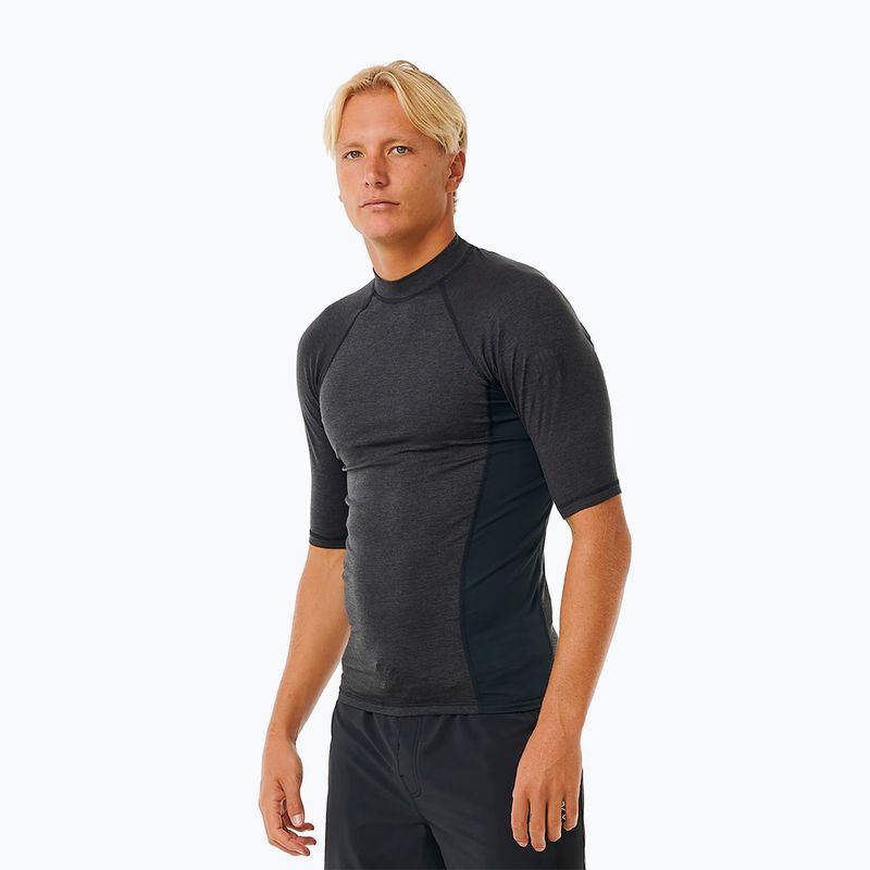Koszulka do pływania męska Rip Curl Dawn Patrol UPF Performance black marle 4