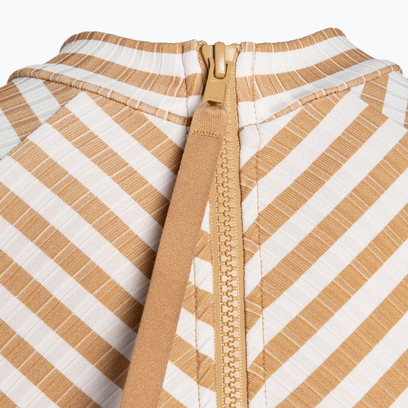 Strój kąpielowy jednoczęściowy damski Rip Curl Premium Surf LS Surf light brown 5