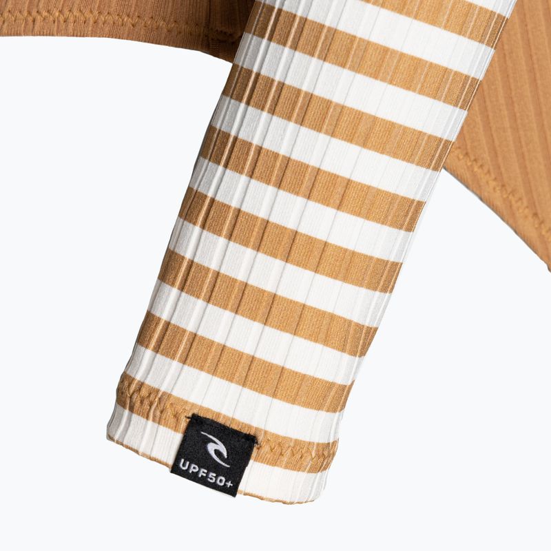 Strój kąpielowy jednoczęściowy damski Rip Curl Premium Surf LS Surf light brown 6