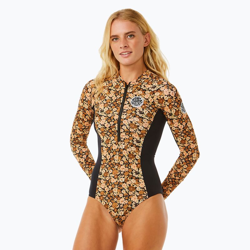 Strój kąpielowy jednoczęściowy damski Rip Curl Sea Of Dreams Upf 50 brown