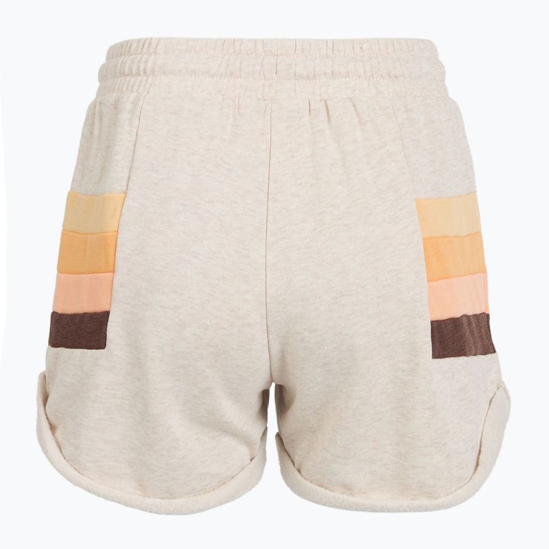 Spodenki damskie Rip Curl Block Party Track oatmeal marle 8