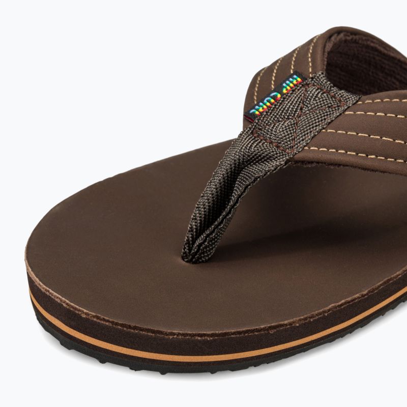 Japonki męskie Rip Curl Revival Leather Open Toe brown 7