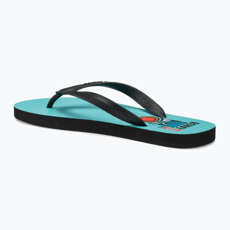 Japonki męskie Rip Curl Foamies Bloom Open Toe light blue 3