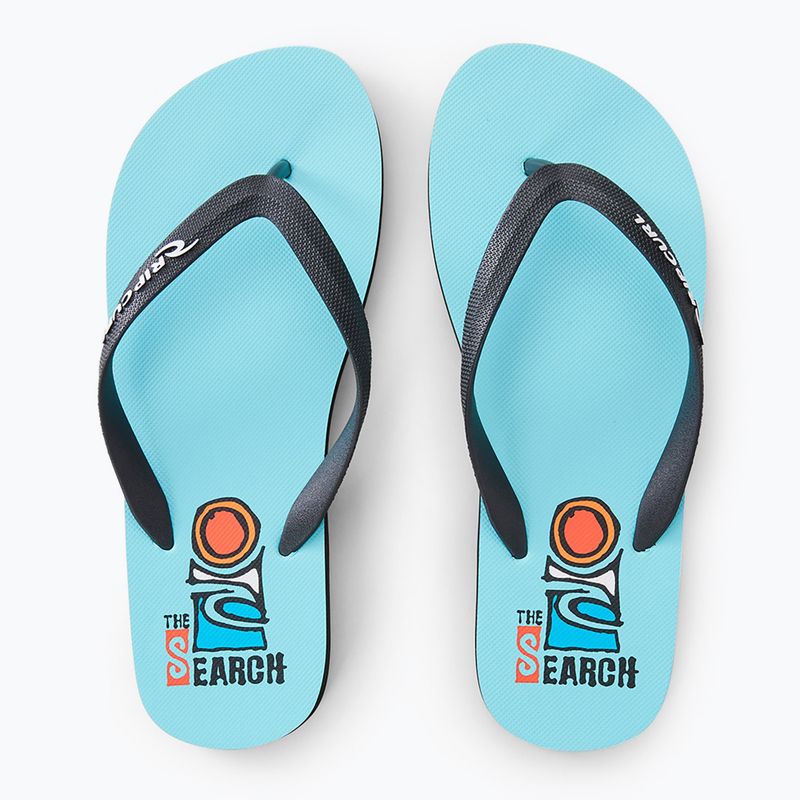 Japonki męskie Rip Curl Foamies Bloom Open Toe light blue 11