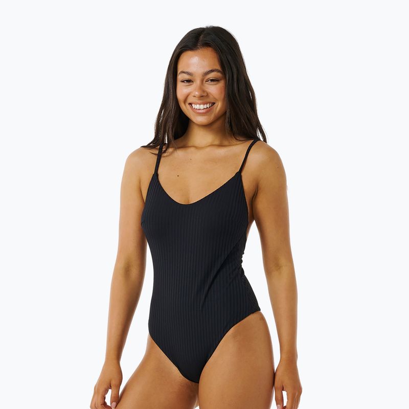 Strój kąpielowy jednoczęściowy damski Rip Curl Premium Cheeky black 4