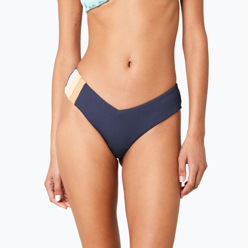 Dół od stroju kąpielowego Rip Curl Block Party Hi Leg Skimpy navy 5